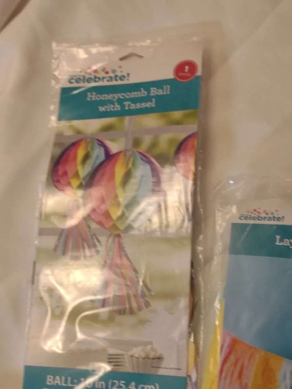 Bundle Of New Birthday Party Decorations & Goodies - Multicolor
